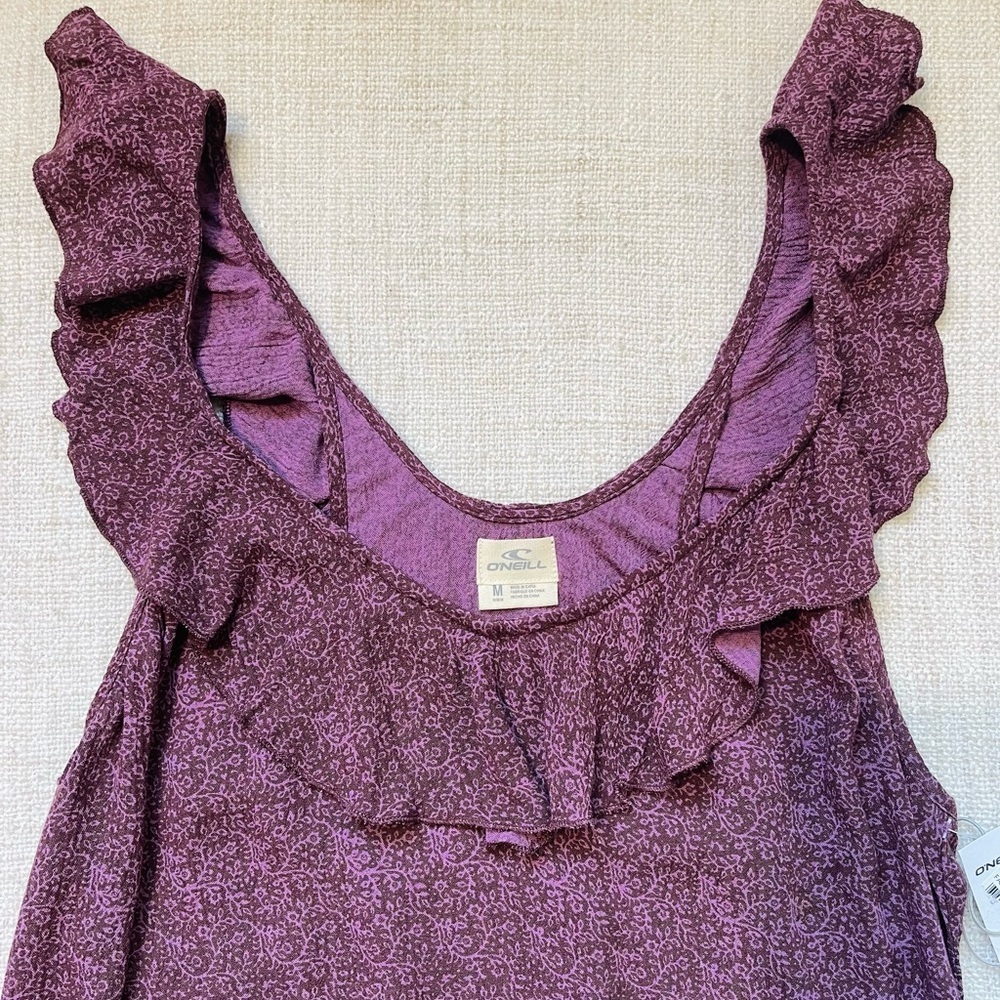 NWT O’Neil Geneva Ruffle Tank - Picture 3 of 6
